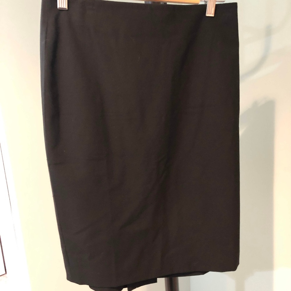 Ann Taylor Black Pencil Skirt